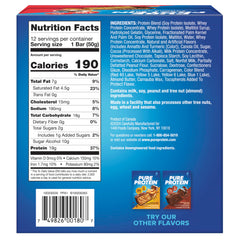 Pure Protein Sundae Cone bar wrap showcases a convenient on-the-go snack.
