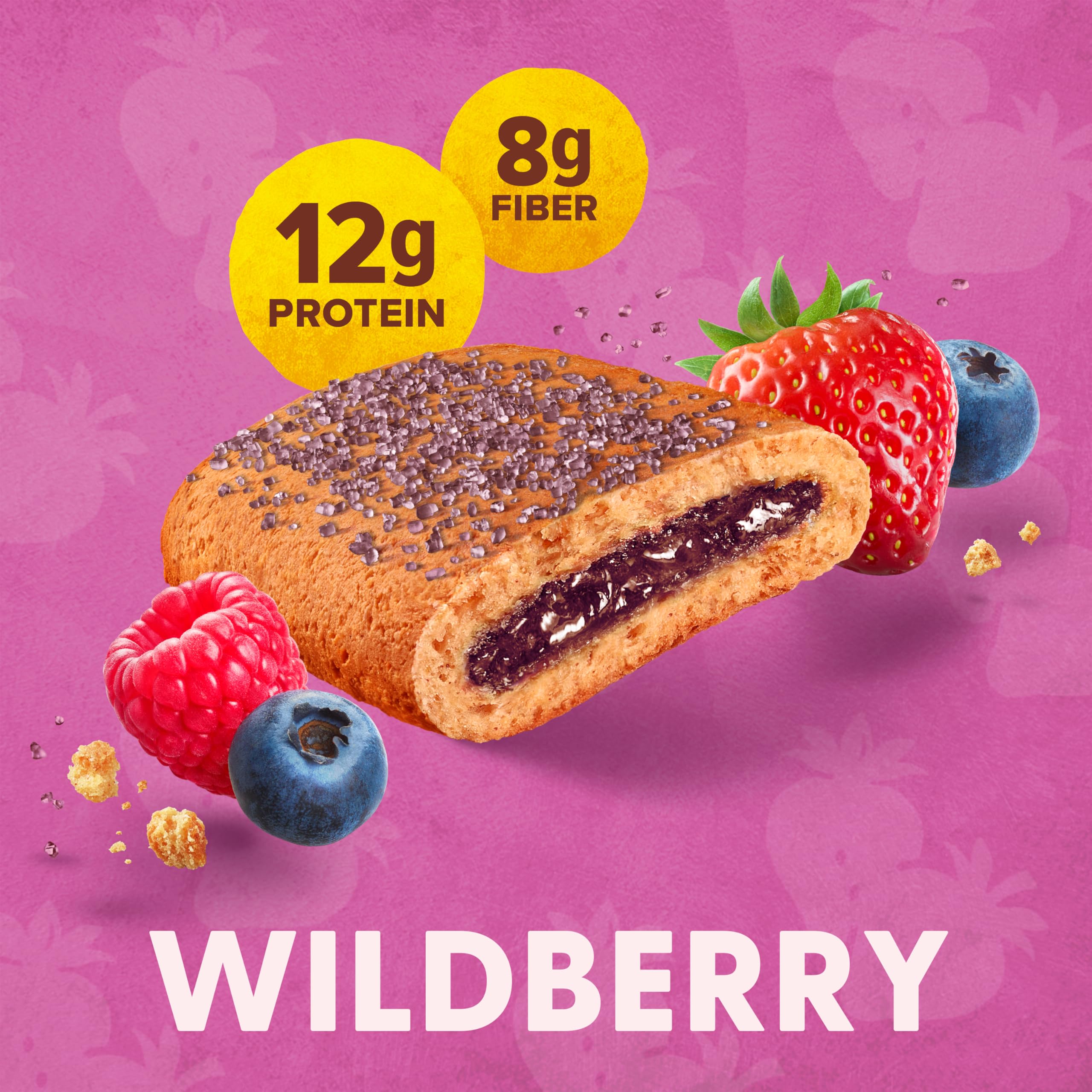 Healthy pantry staple: Pure Protein Wildberry Bars for busy days.