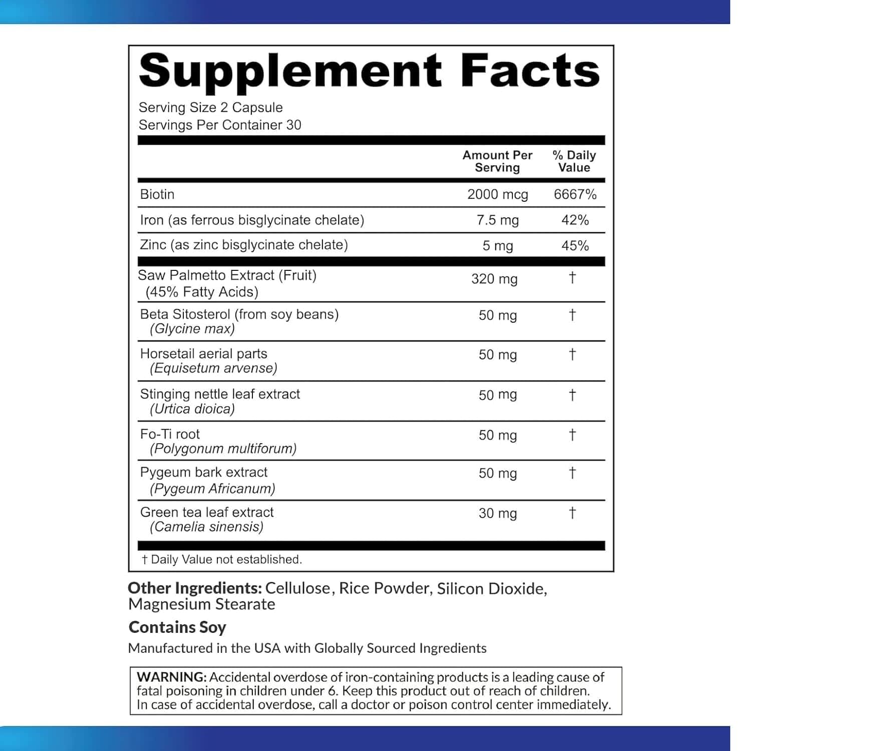 Pure Research DHT Blocker capsules close-up for convenient daily use.