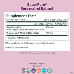 Pouring Pure Synergy SuperPure bottle showing easy daily dosing
