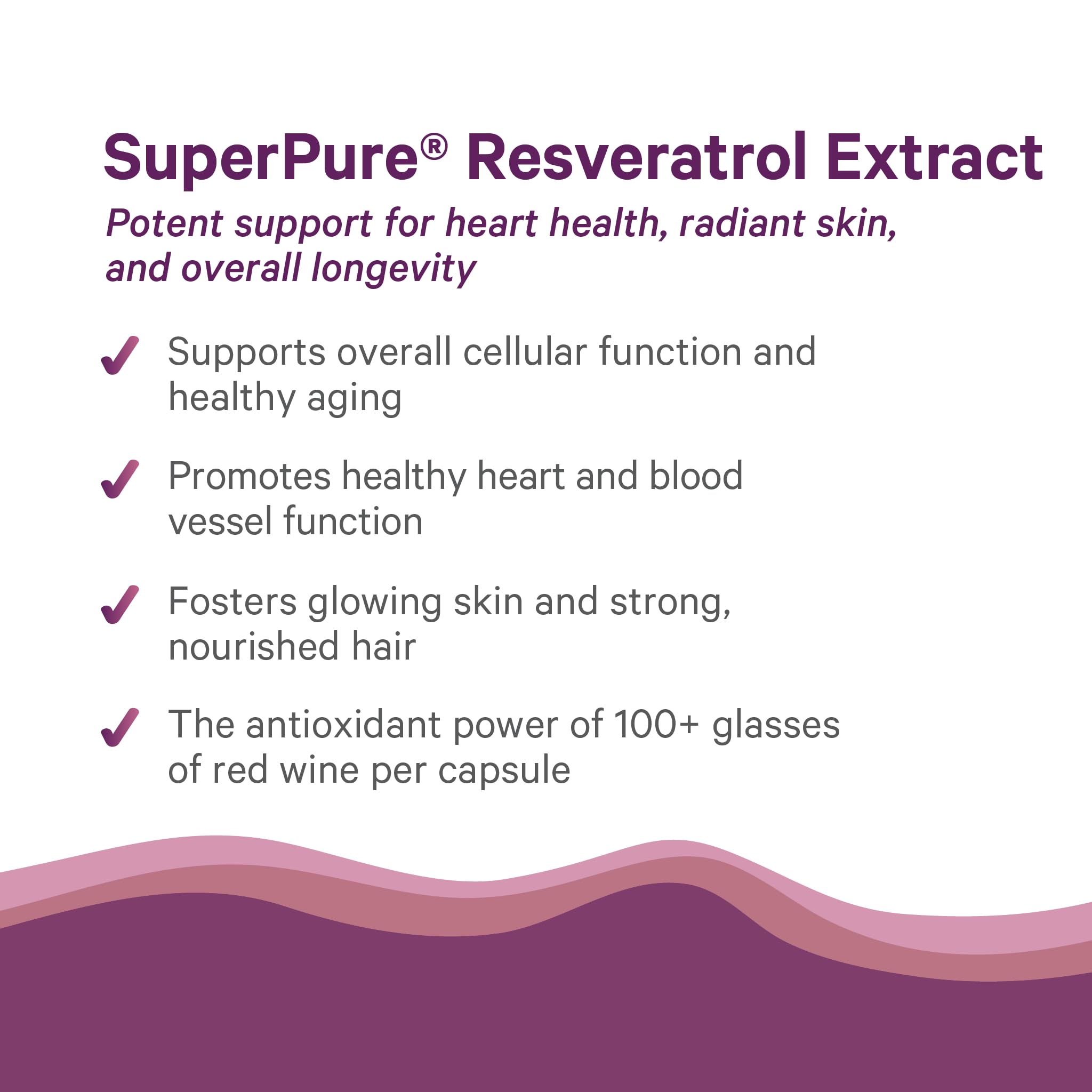 Pure Synergy SuperPure grape polyphenols close-up