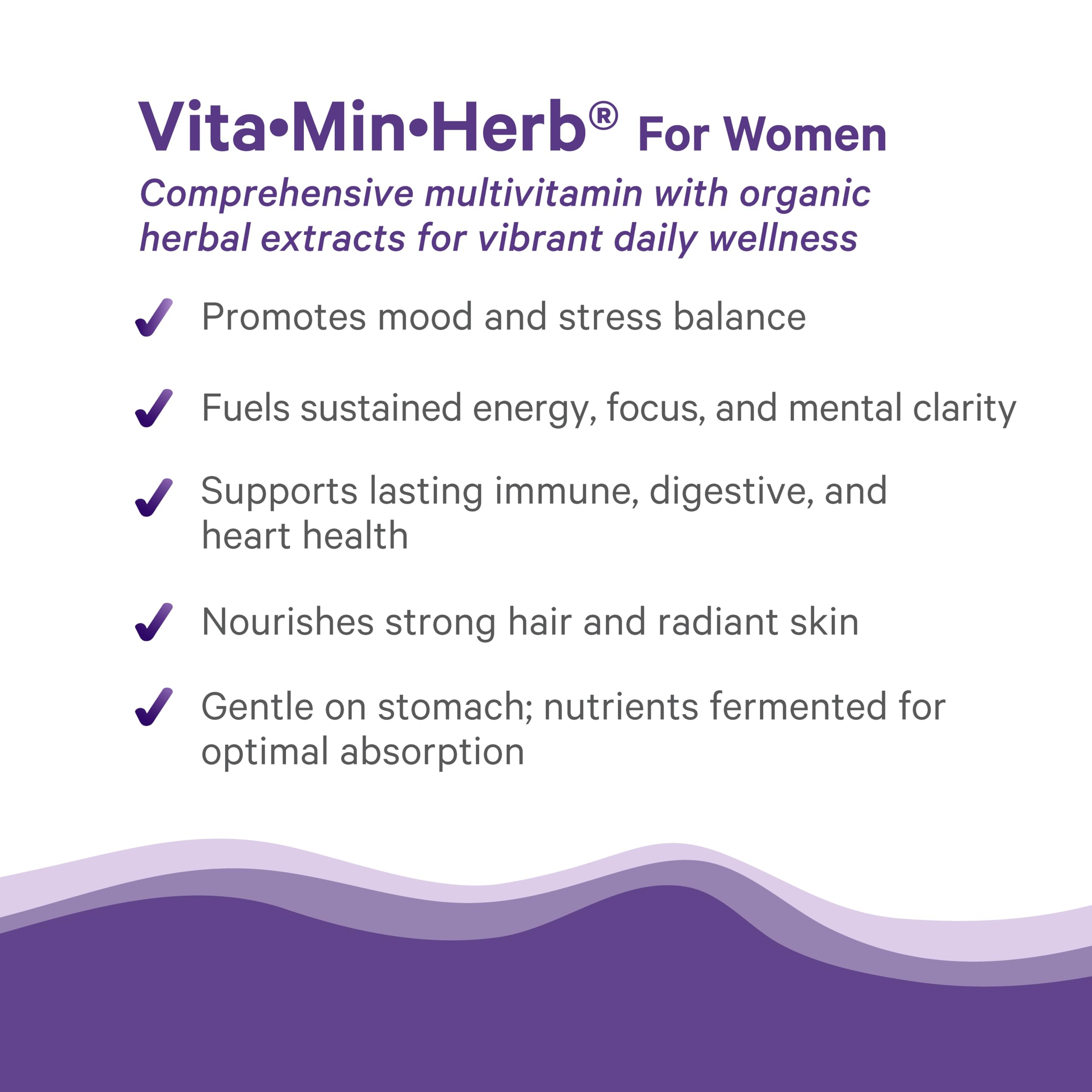 PURE SYNERGY Vita Min Herb packaging for convenient daily multivitamin use.