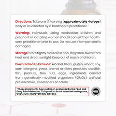 Dropper dispensing B12 liquid for dosing