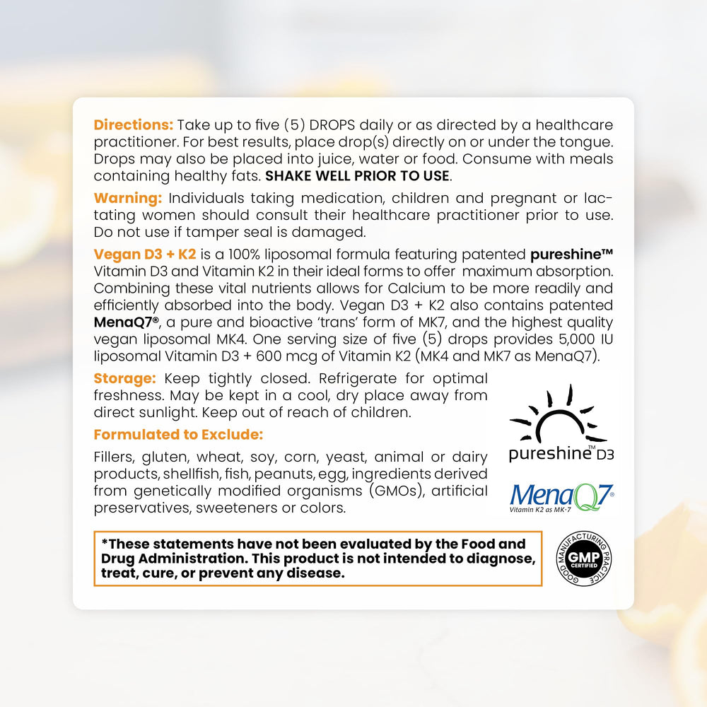 Liposomal delivery graphic on Pure Therapro Rx packaging.