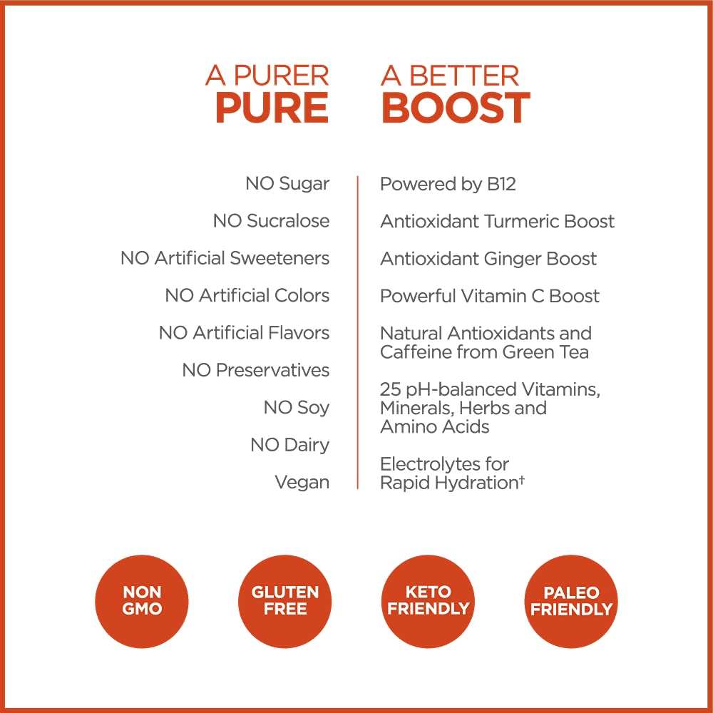 Pureboost on-the-go energy Pack for quick, portable use