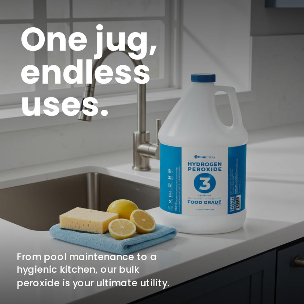 Vegetables rinsed briefly in PURECHEM PROS for safety.