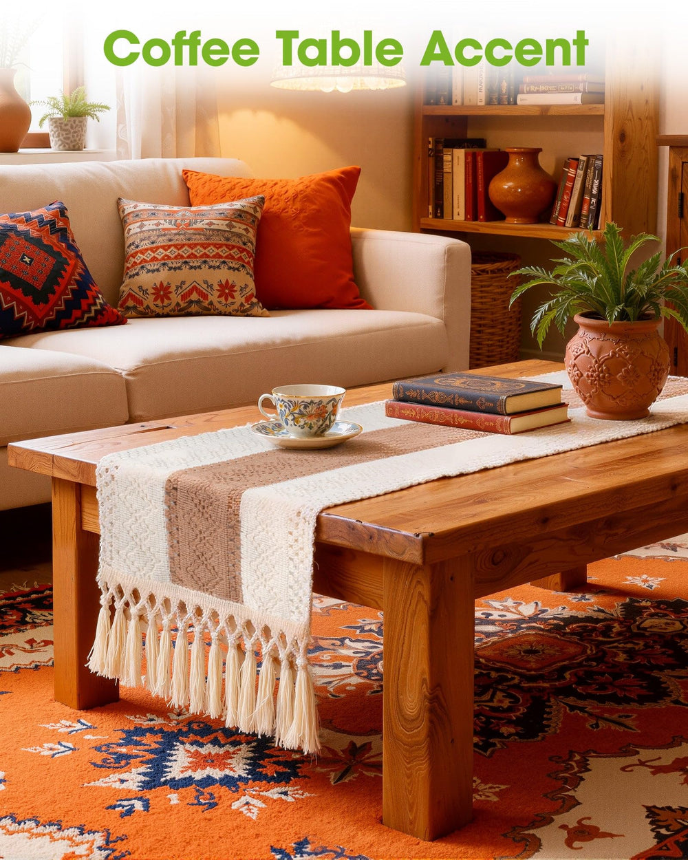 Care-friendly runner suitable for daily use and easy maintenance