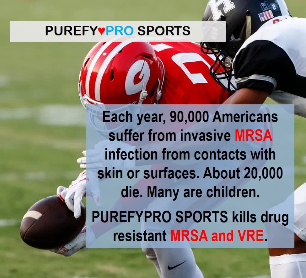 Purefypro fragrance-free formula keeps training areas safe and comfortable.