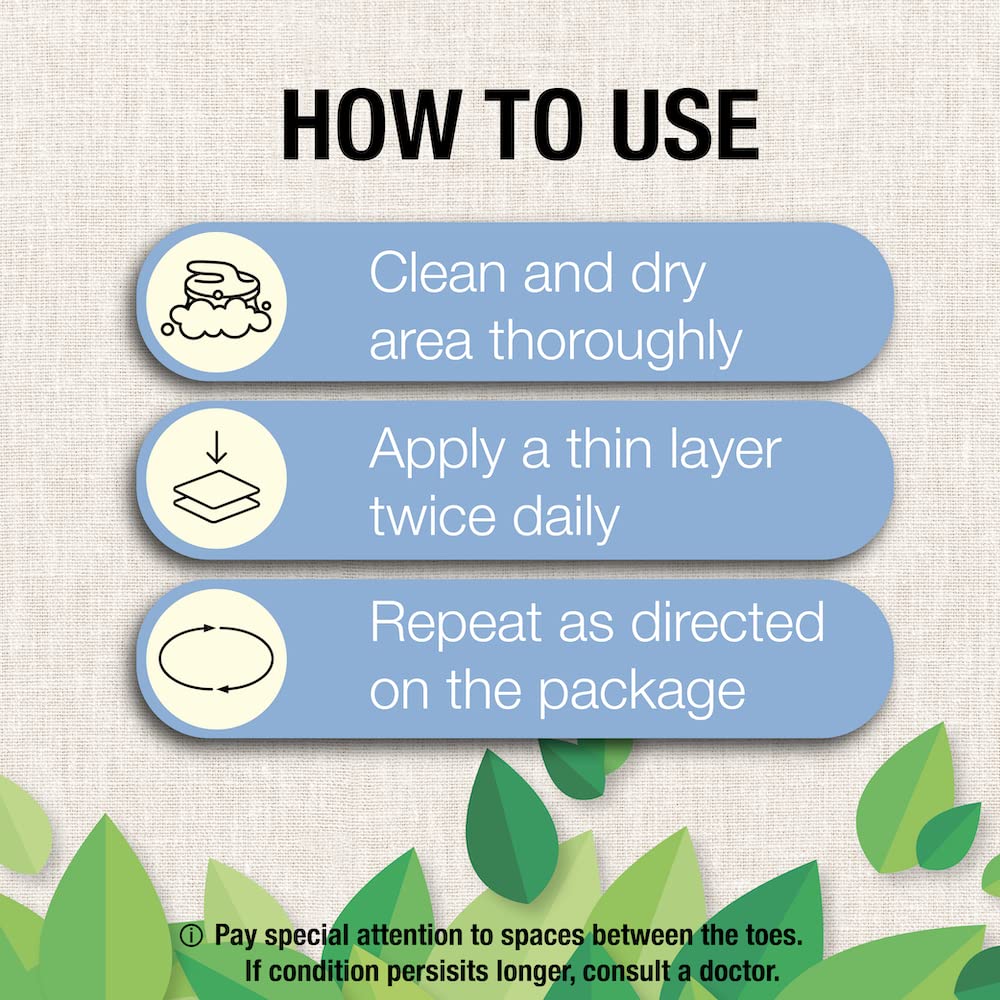 Puregen Labs Antifungal Powder foot-area application on areas prone to infections.