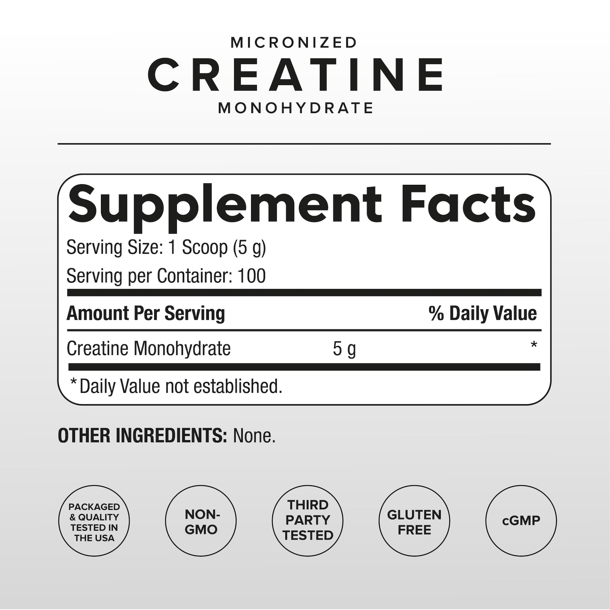 Puregen Labs Creatine powder pour demonstrates quick mix with water for smooth hydration.
