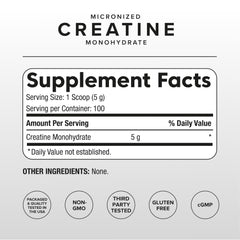 Puregen Labs Creatine powder pour demonstrates quick mix with water for smooth hydration.