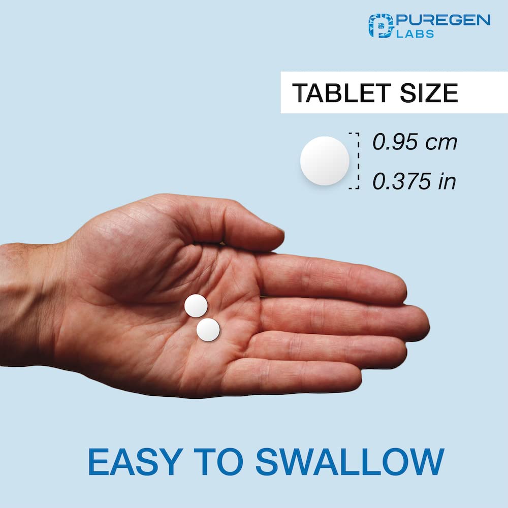 Puregen Labs Dairy Relief label detail emphasizes US-made quality for safe use.