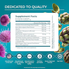 PUREHEALTH RESEARCH Liver Health capsules closeup for a convenient daily supplement routine.