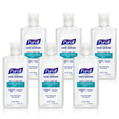 Purell 2in1 moisturizing hand sanitizer bottle for on the go germ defense and hydration