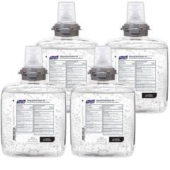 Purell Advanced Hand Sanitizer Gel refill with sanitary seal for clean refills.