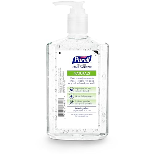 Purell Advanced Hand Sanitizer Naturals citrus scent bottle with refreshing aroma