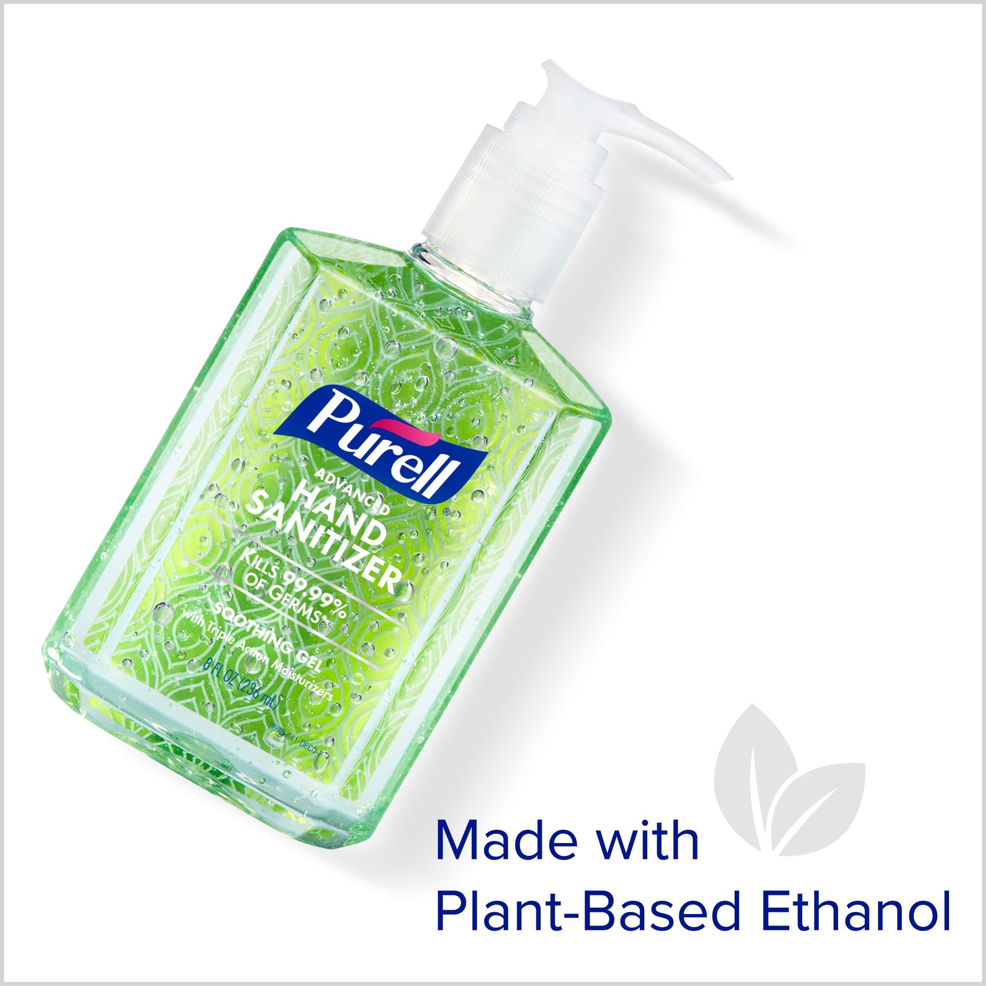 Kitchen or bathroom setup with Purell hand sanitizer within reach