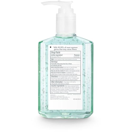 Purell Advanced Hand Sanitizer Soothing Gel on a desk ready for frequent use