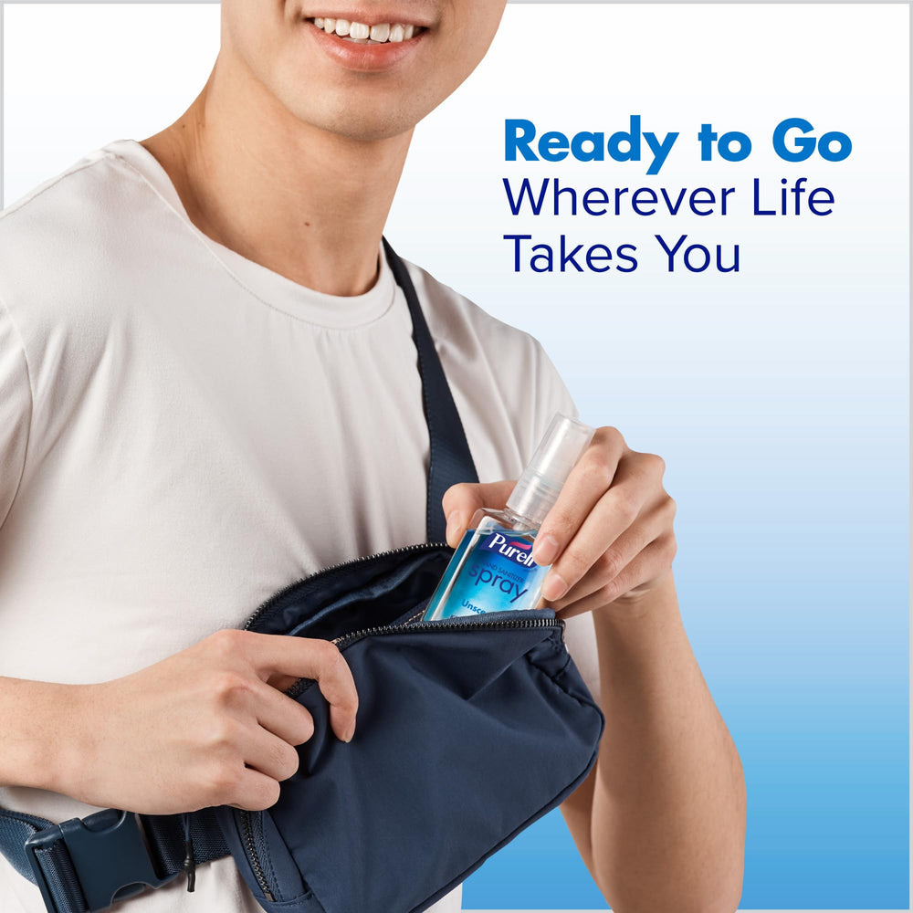 Purell travel-friendly pack ideal for car, bag, or kitchen trips.