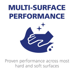DfE-certified Purell surface disinfectant label highlighting safety and environmental design.