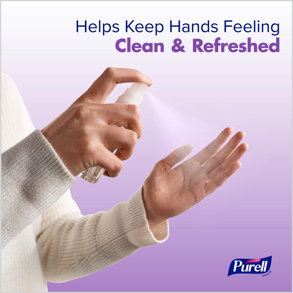 Purell dyes-free formula highlighted in the spray bottle