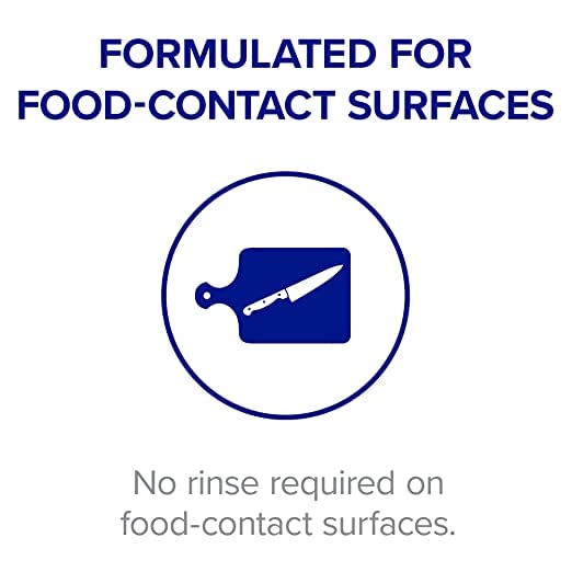 Purell disinfectant on desks and counters for clean, ready-to-use workspaces.