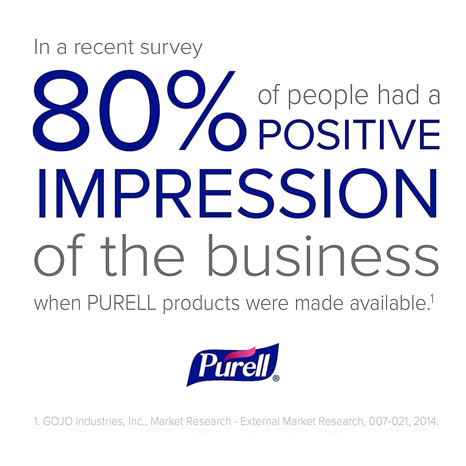 Purell TFX touch-free dispenser in use demonstrating convenient hand hygiene.