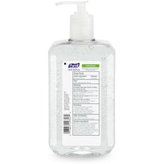 Purell travel-size 2oz aluminum bottles, empty and ready for on-the-go sanitizing.
