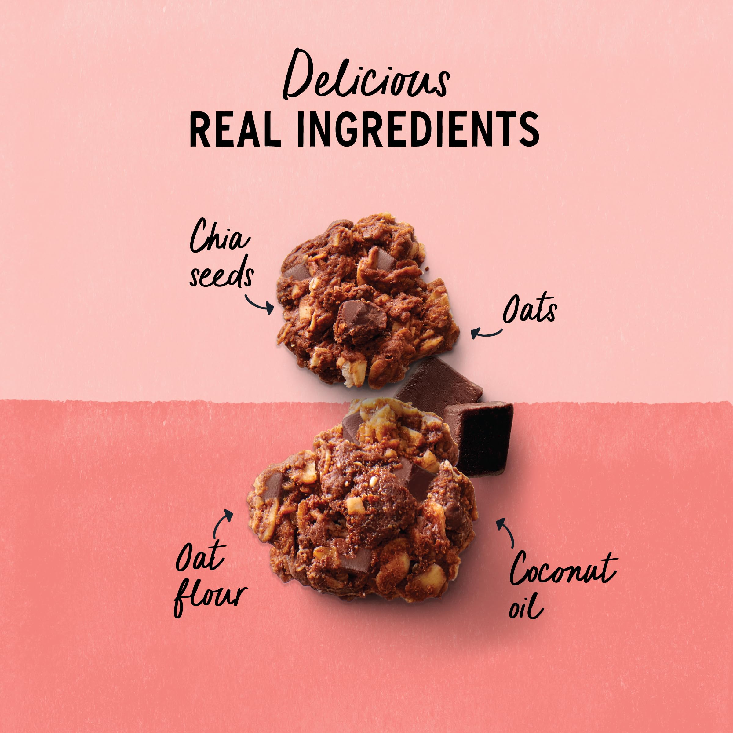 Grab-and-go bag of Purely Elizabeth granola ready to snack.