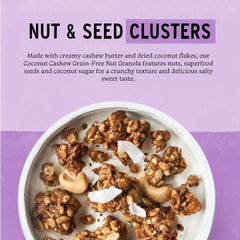 Packaging close-up highlighting 3 bags and gluten-free, vegan attributes.