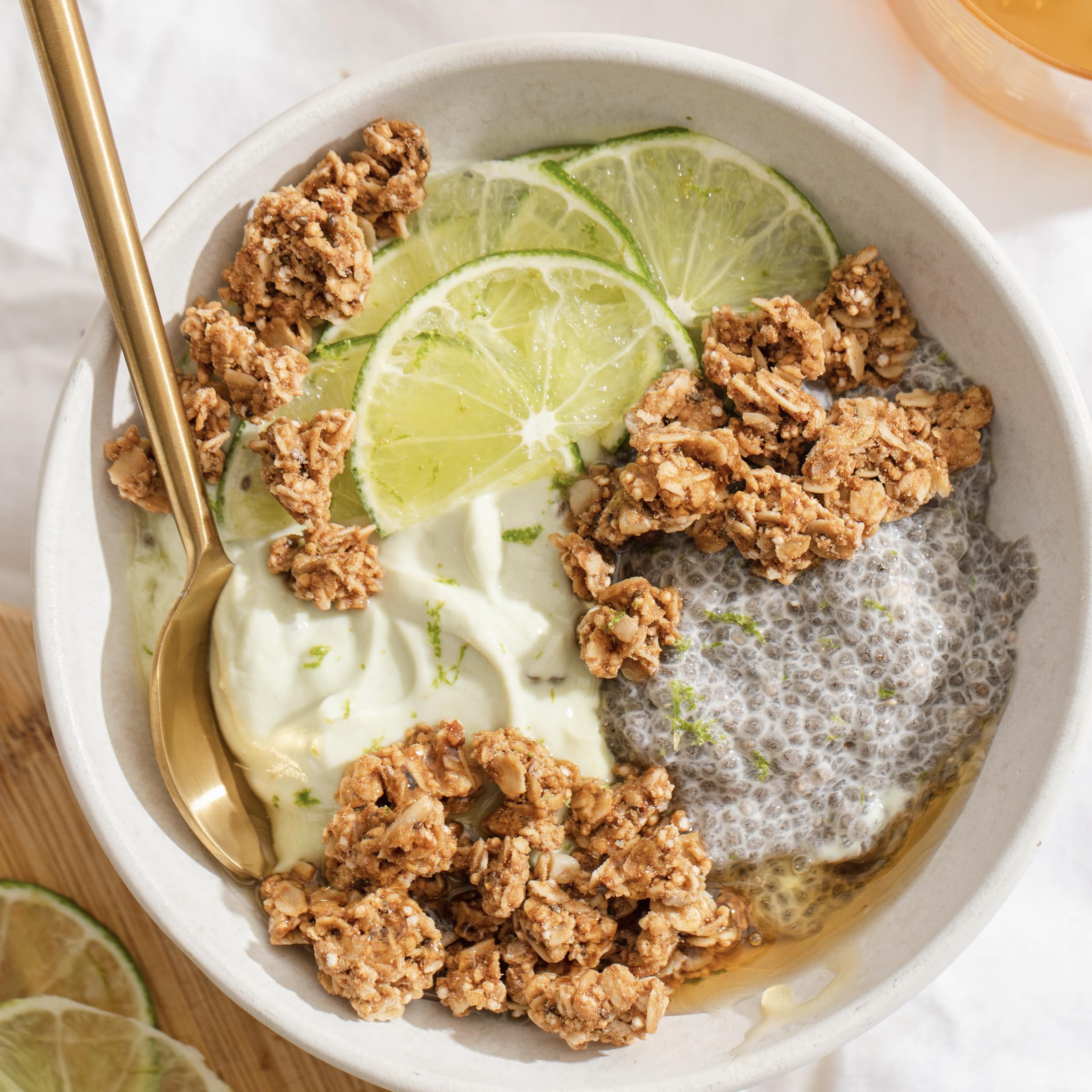 Purely Elizabeth granola snack straight from bag for convenient snacking