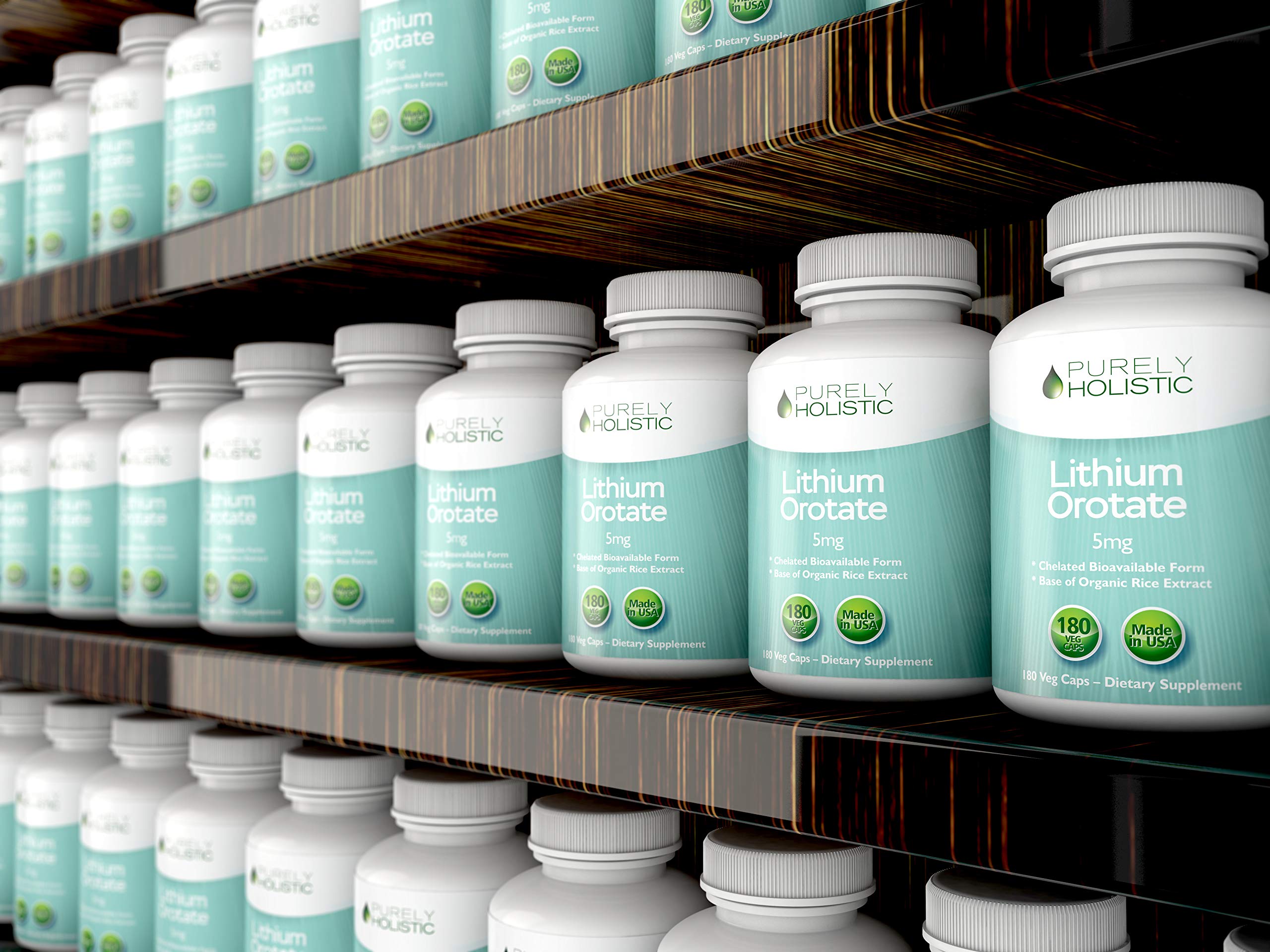 Purely Holistic vegan capsules arranged on white background for daily use.