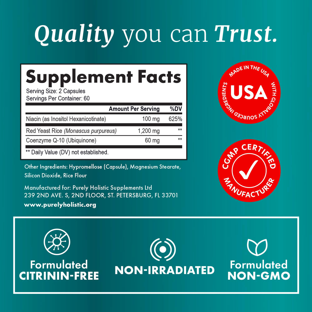 Purely Holistic Non-GMO badge signals product integrity