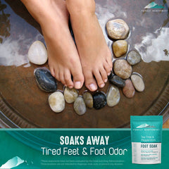 Toenail care close-up highlighting gentle nourishment and repair support.