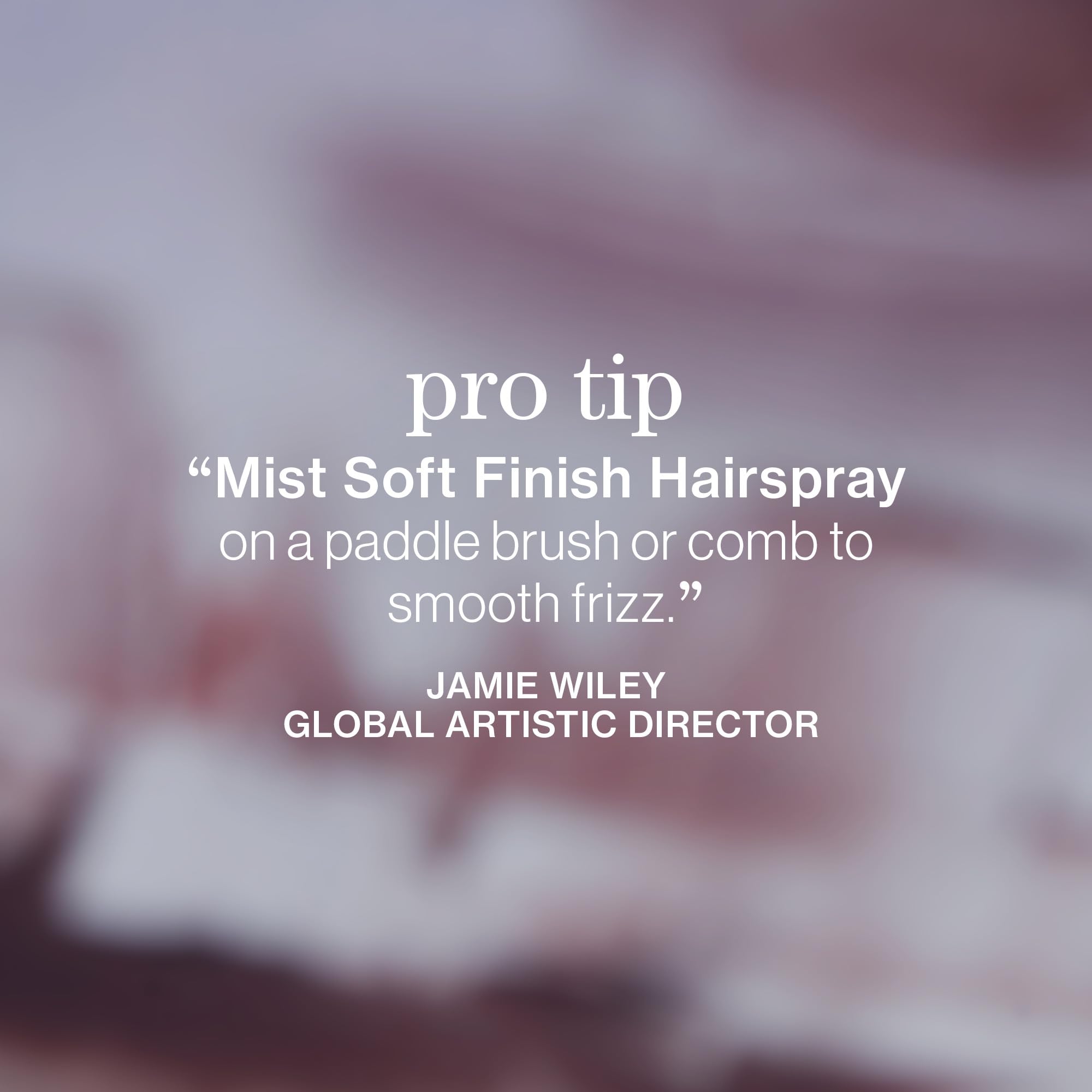 Pureology Soft Finish Hairspray color protection for color-treated hair.