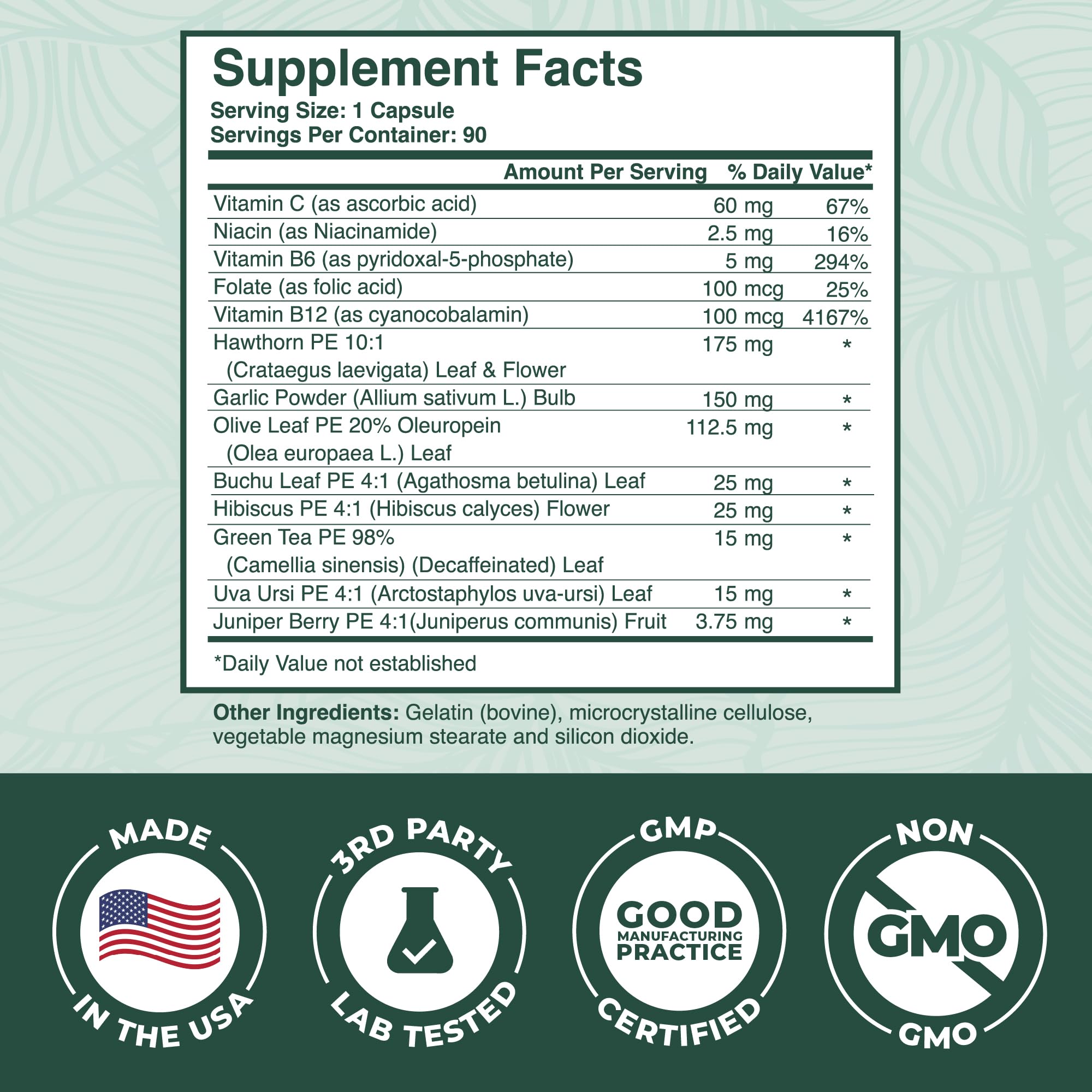 PurePremium Blood Pressure garlic extract close-up emphasizing traditional wellness.