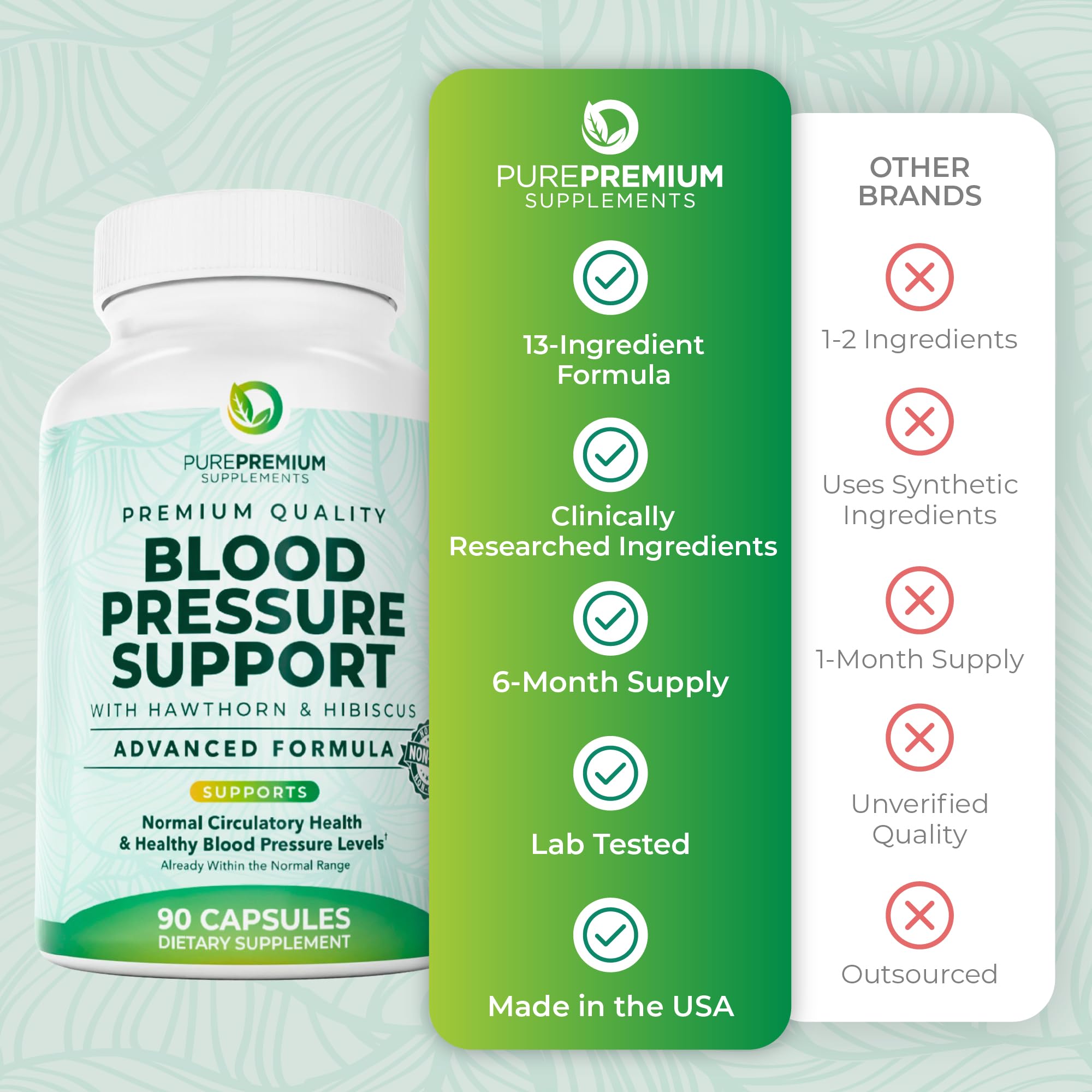 PurePremium garlic extract capsule for healthy blood flow