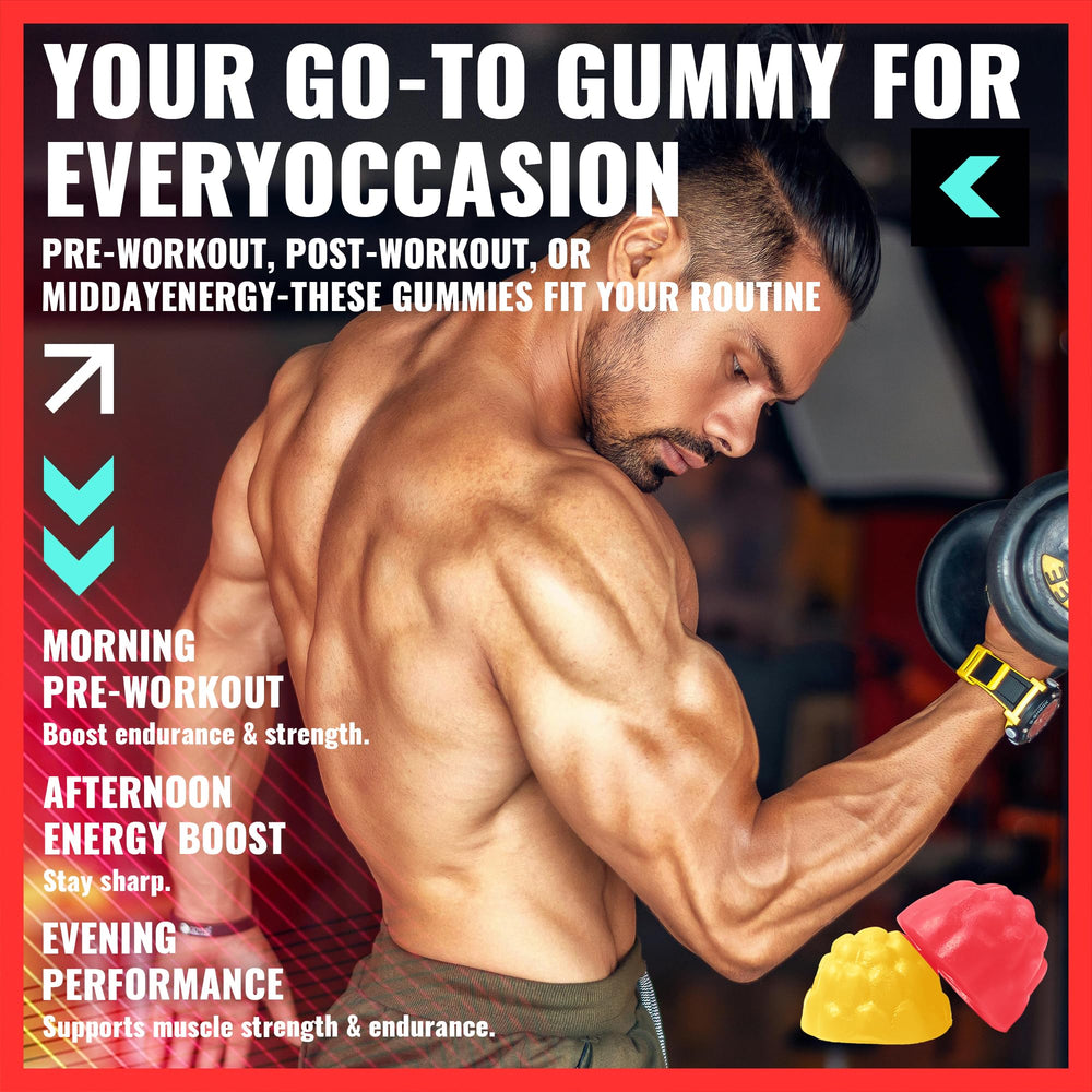 PURESTVITS Creatine Gummies for use anywhere, anytime, during workouts