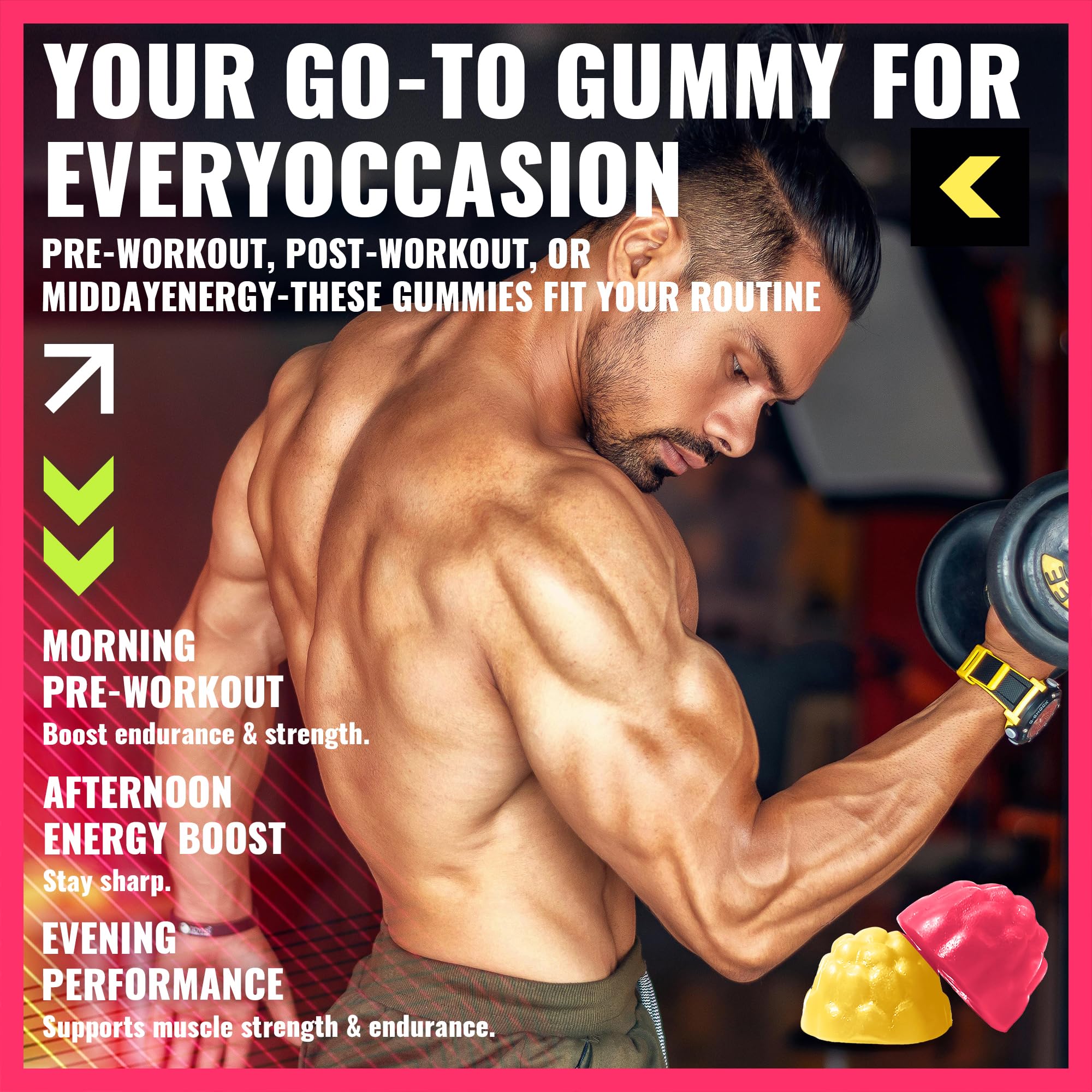 PURESTVITS Creatine Gummy back-label contact info and support