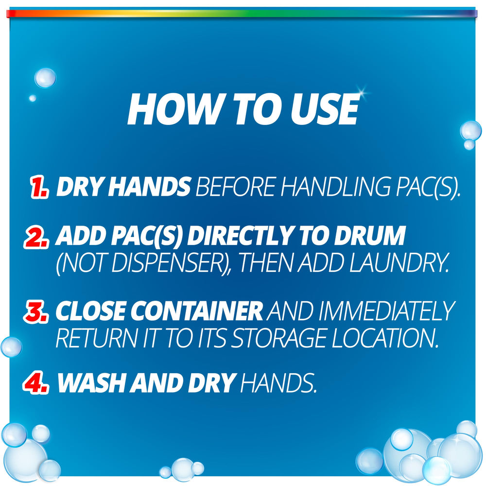 Activewear, towels, and bedding ready for clean routine with Purex Pacs