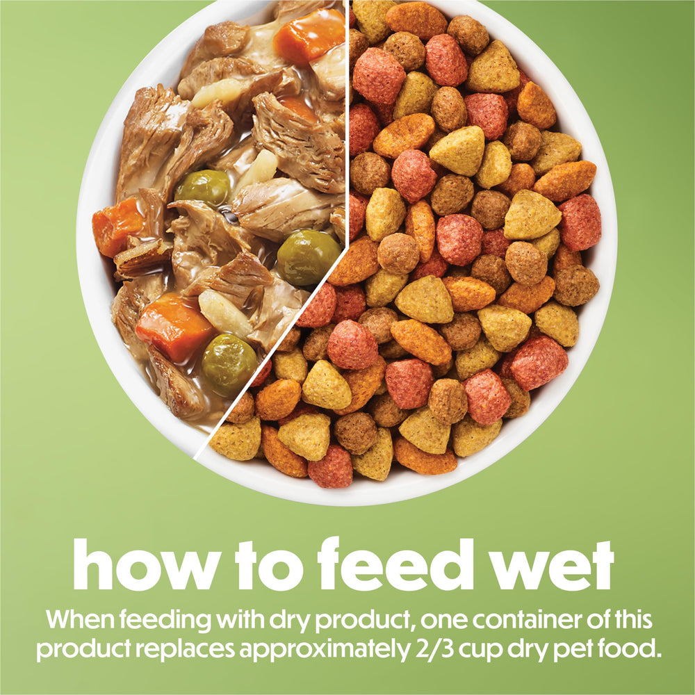 Beneful wet food used as topper over dry kibble