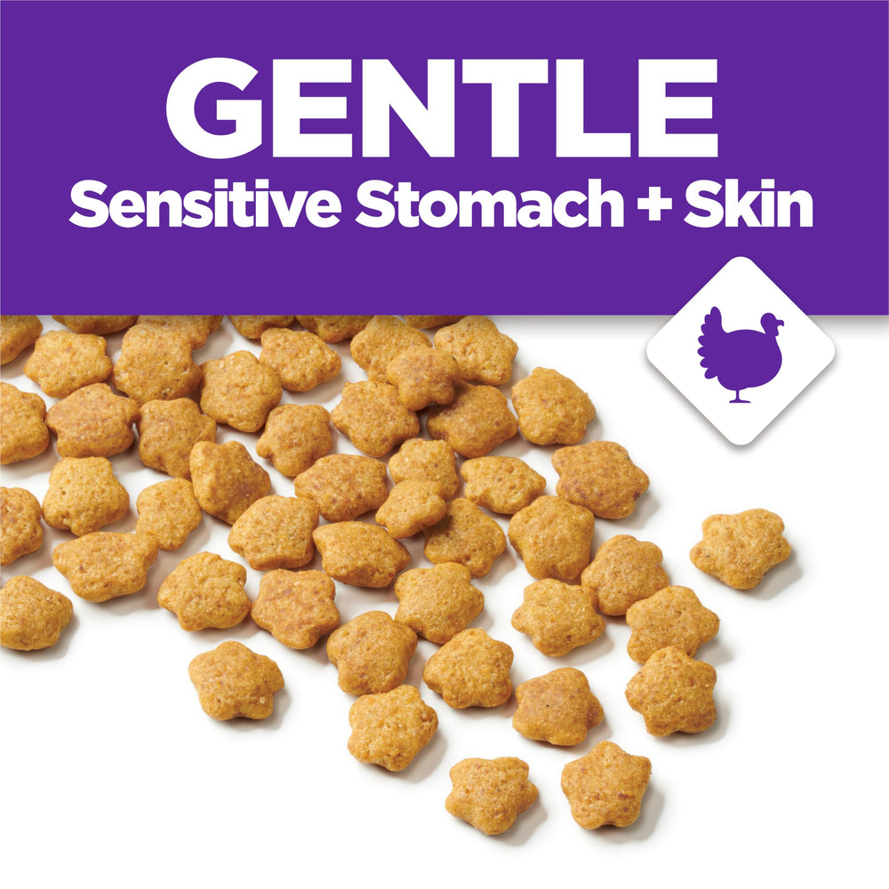 Purina Cat Chow Gentle provides 25 vitamins and minerals for adult cats.