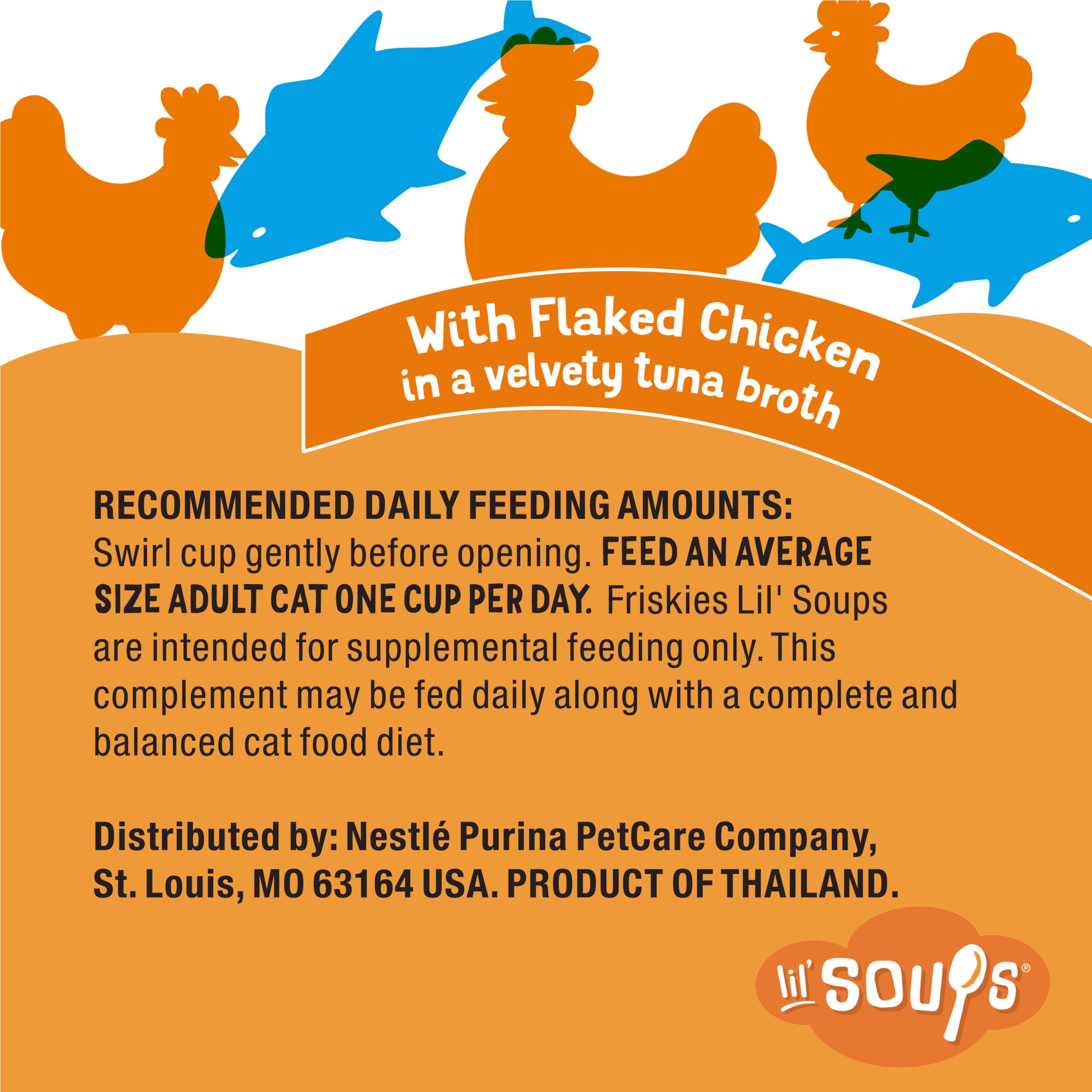 Purina Friskies brand badge indicating trusted quality