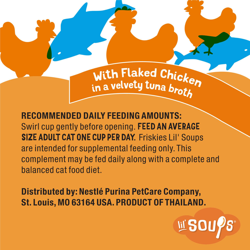 Purina Friskies brand badge indicating trusted quality