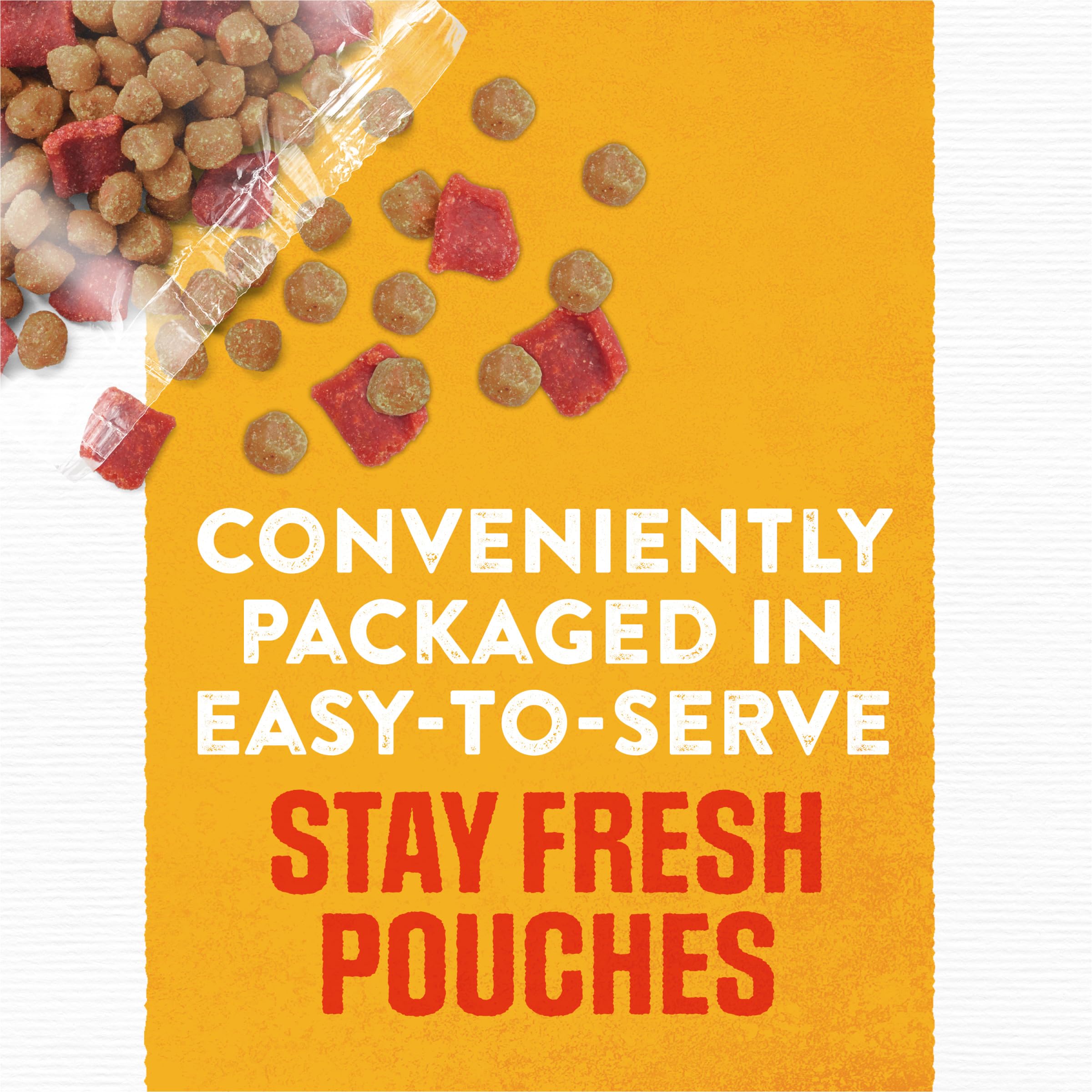 Purina Moist & Meaty Rise and Shine Awaken quick serving time at mealtime.