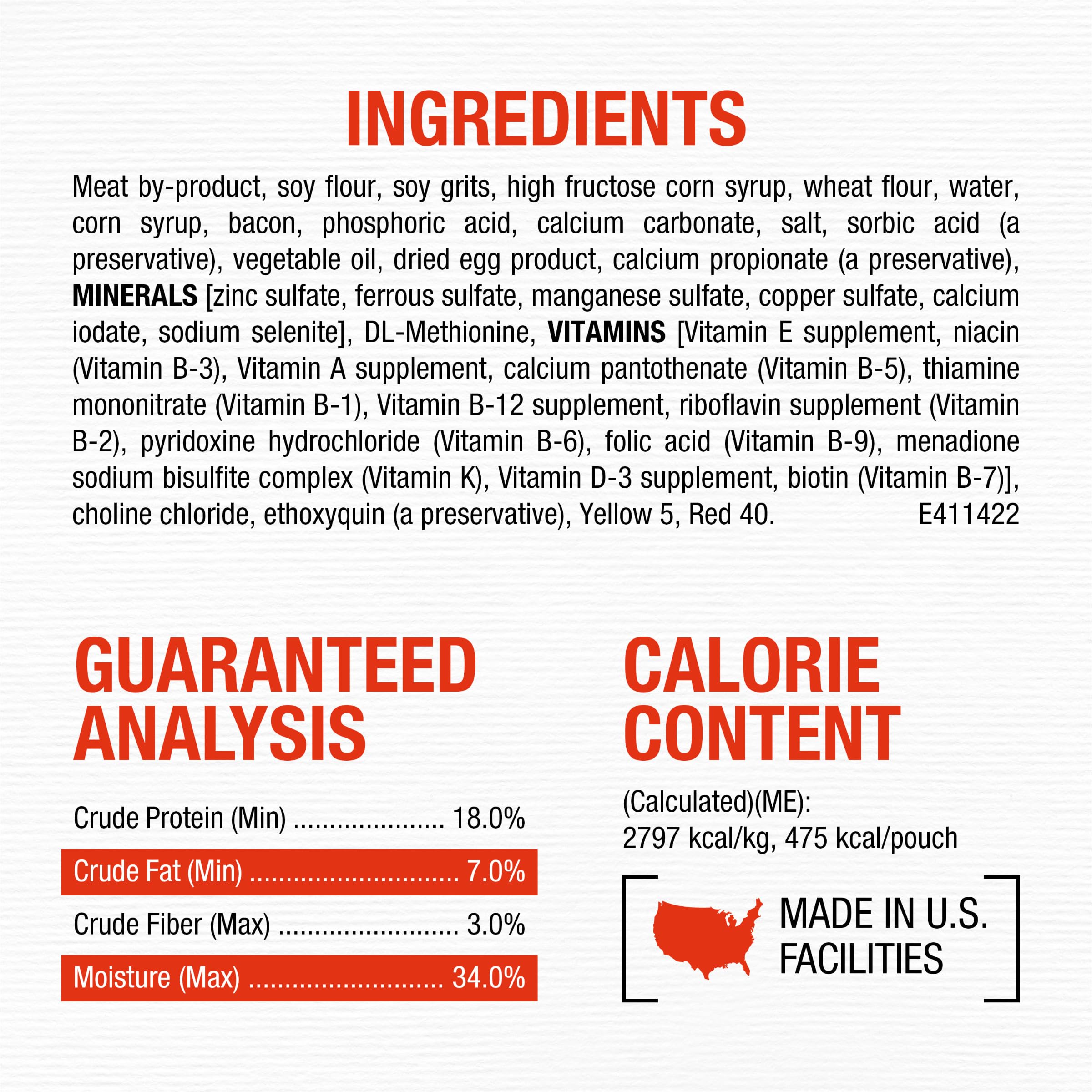 Purina Moist & Meaty Rise and Shine Awaken real bacon flavor dogs can enjoy.