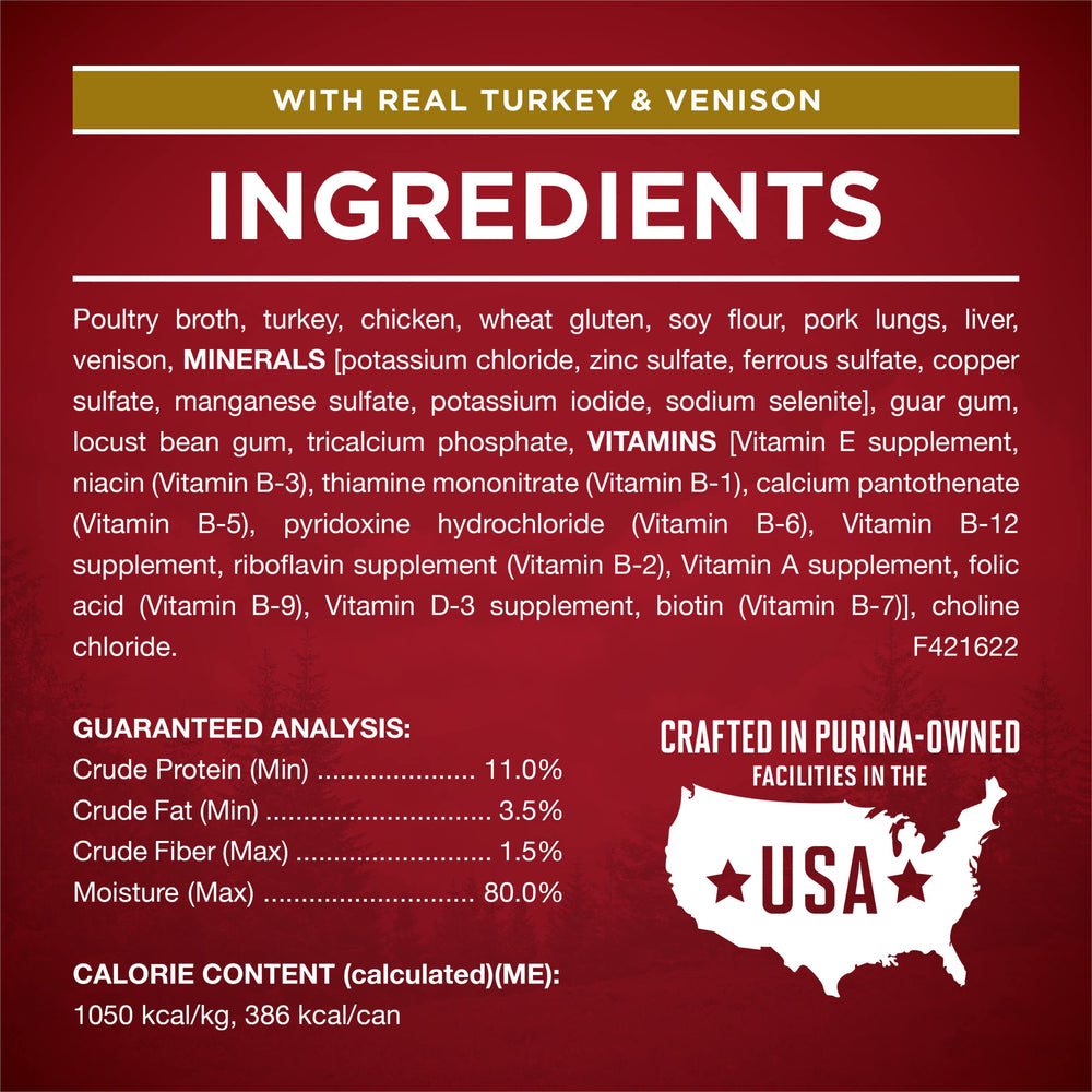 Purina ONE 100 percent nutrition with zero fillers