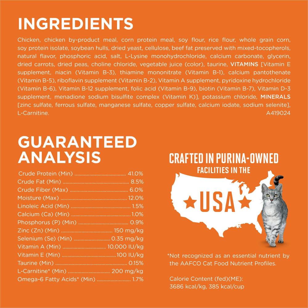 Purina ONE packaging highlights real chicken as first ingredient