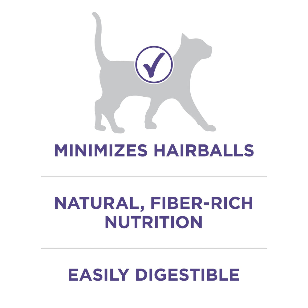 Purina ONE Hairball Control crunchy kibble texture close-up