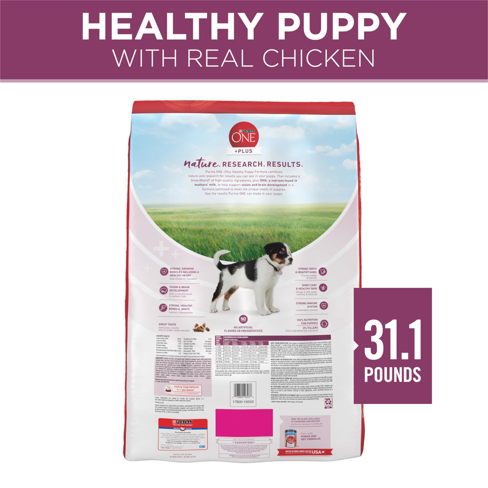 Purina ONE Plus Healthy Puppy produced in Purina-owned U.S. facilities